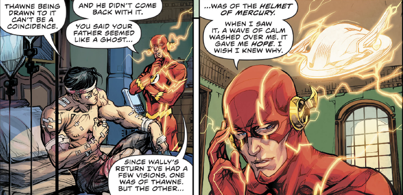 Illustration for article titled Batman and Flash's Big Watchmen Mystery Just Took One Hell of a Turn